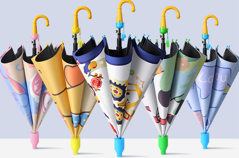 Our experienced R&D team has the ability to create almost any umbrella design, such as customizing umbrella frames, fabrics, handles, and accessories.