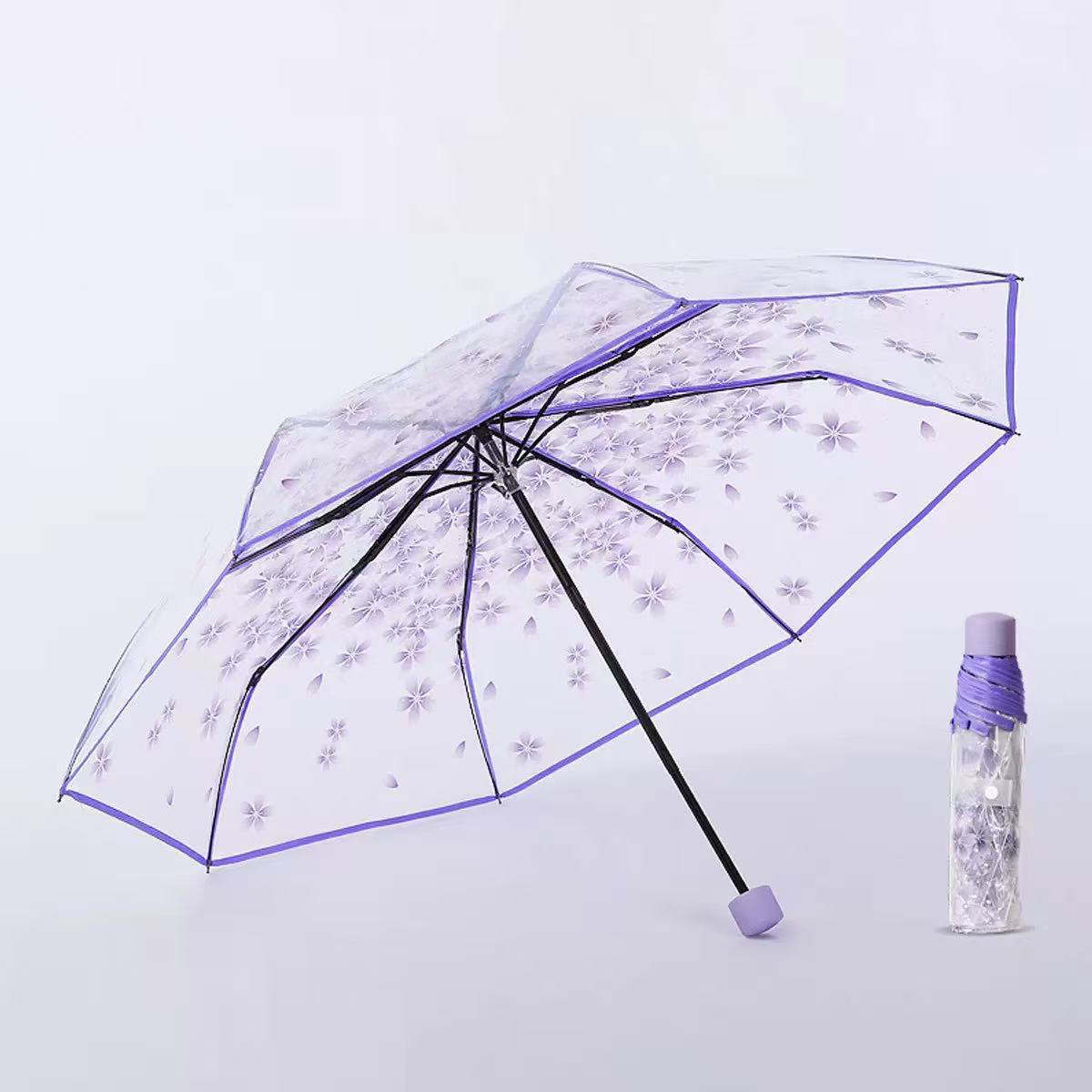 EU360272 Manual transparent cherry blossom Purple