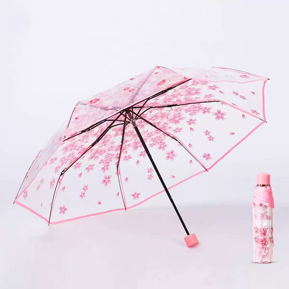 EU360272 Manual transparent cherry blossom Pink